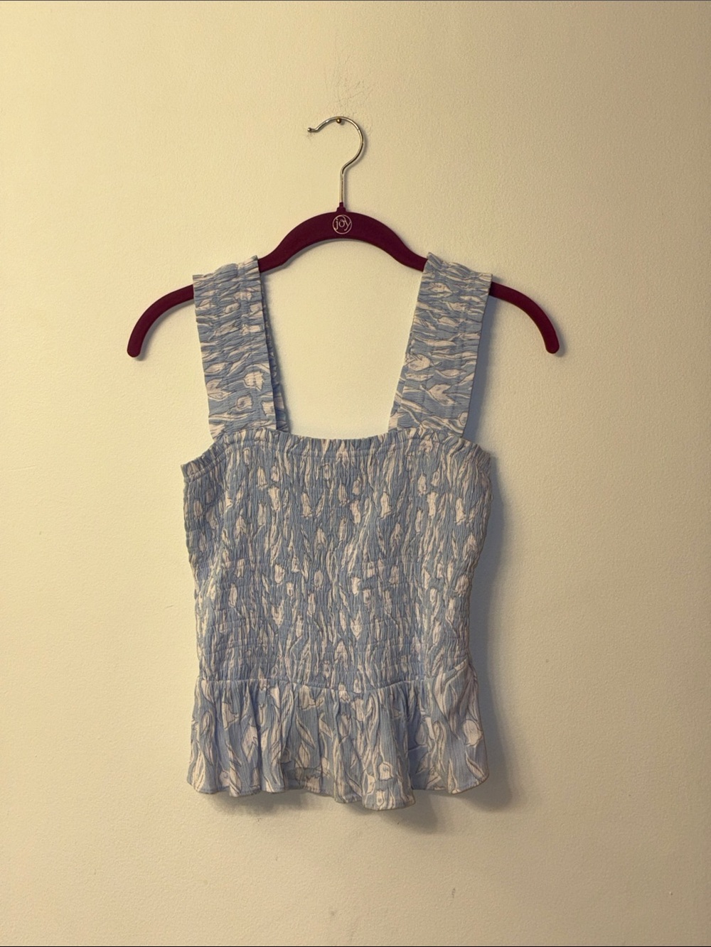 LC Lauren Conrad Peplum Tank Blouse